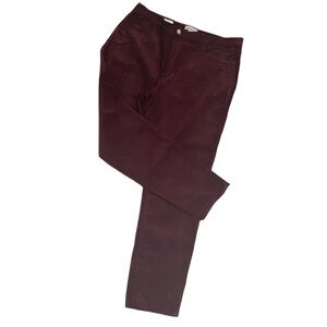 LOFT Women's Skinny Pants in Rich Burgundy